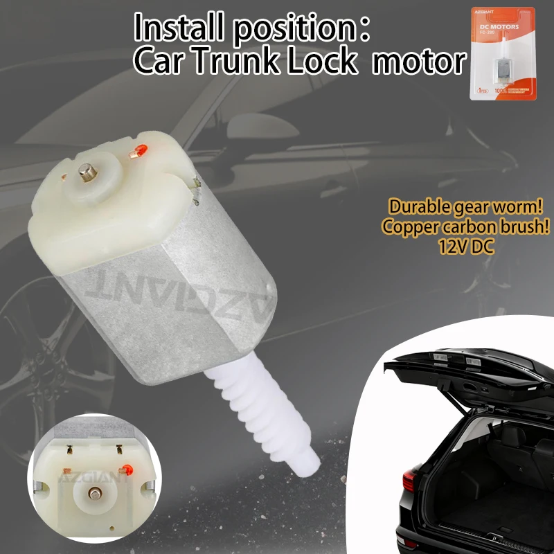 AZGIANT BD881408 For Toyota Yaris Ativ L Car Rear Liftgate Hatch Trunk Lock Latch Actuator Motor plastic gear worm durable kit
