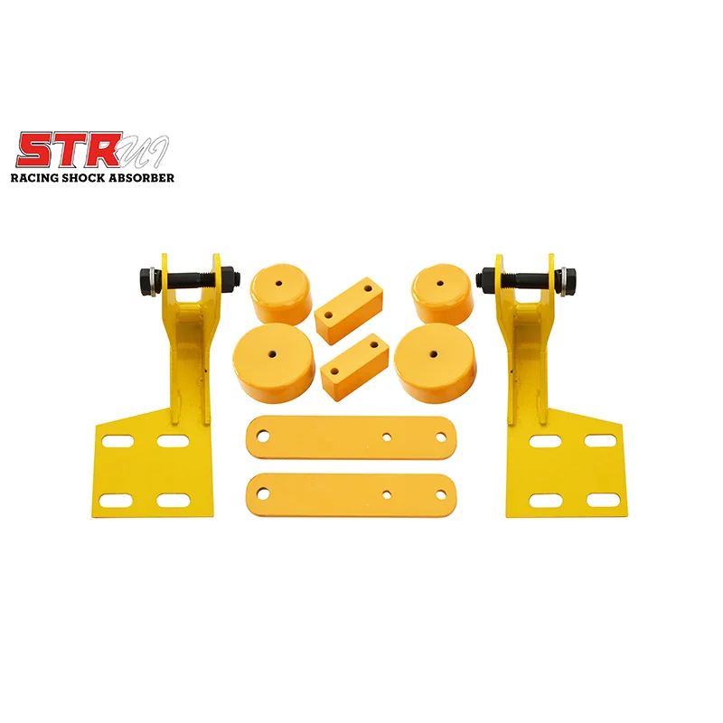 STR Customized Off-Road Racing Suspension High Lift Kit 4X4 Struts Rubber Shock Absorber for Toyota LC80