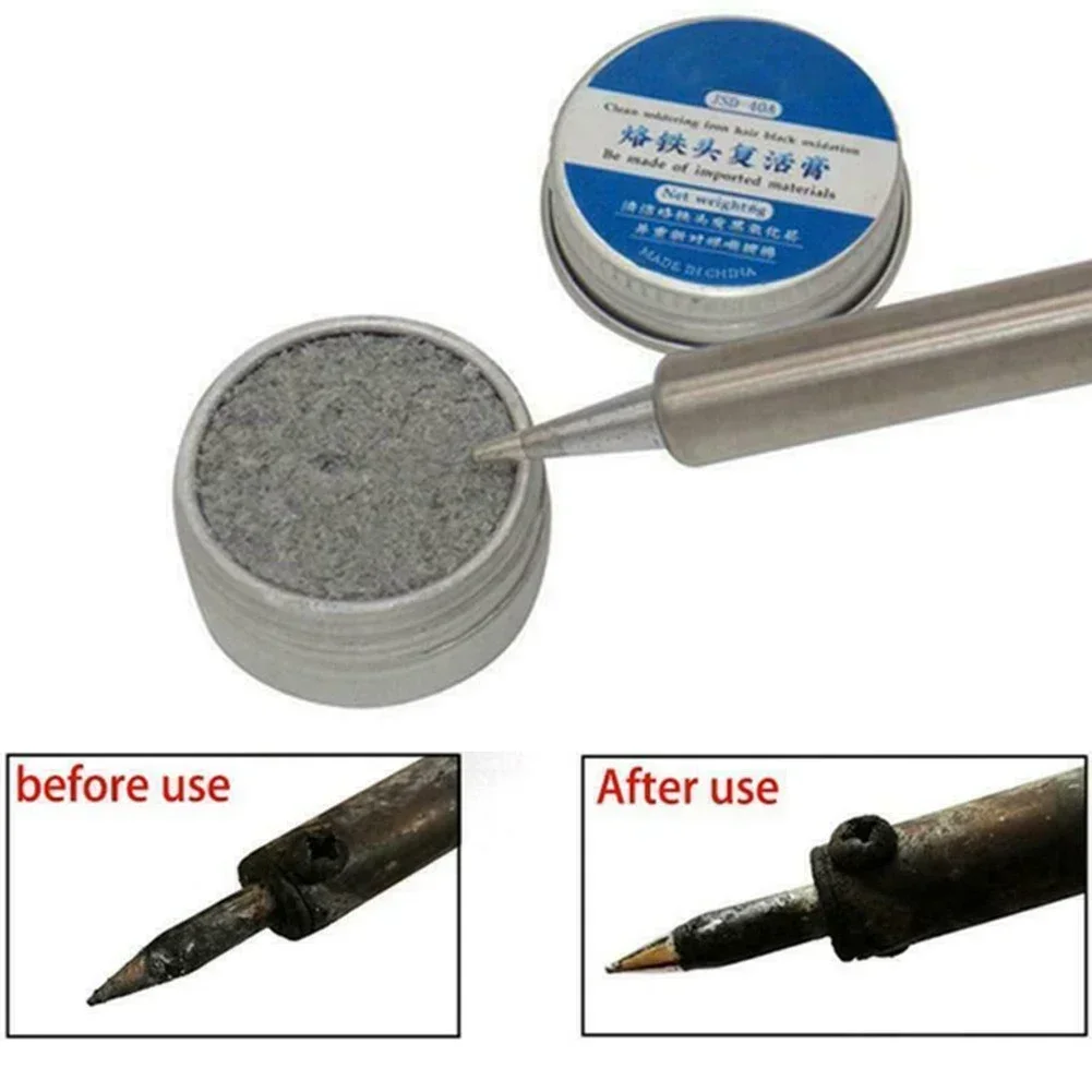 6/15 G Soldering Detergent Old Solder Iron Tip Tinner And Cleaner Electrical Soldering Iron For Oxide Head Clean Welding Tools