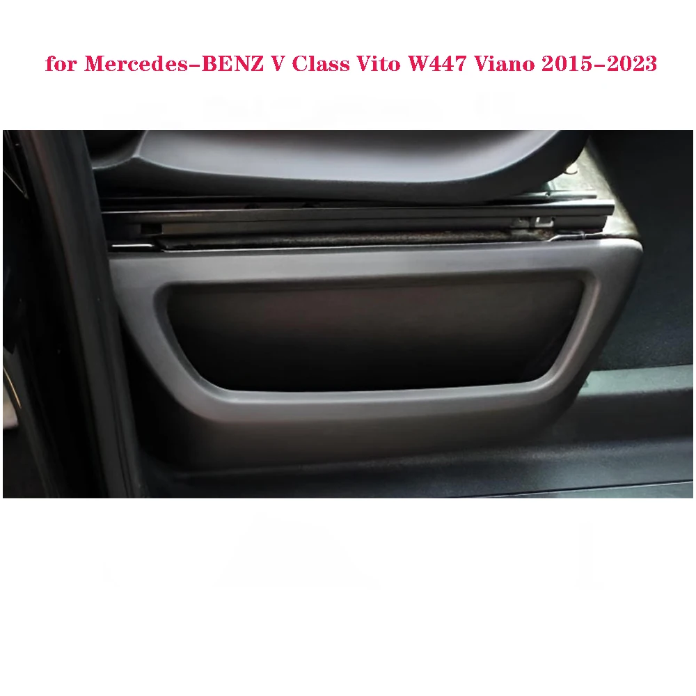 2pcs Seat Gap Side Storage Water Hold Box for Mercedes-BENZ V Class Vito W447 Viano 2015 2016 2017 2018 2019 2020 2021 2022 2023