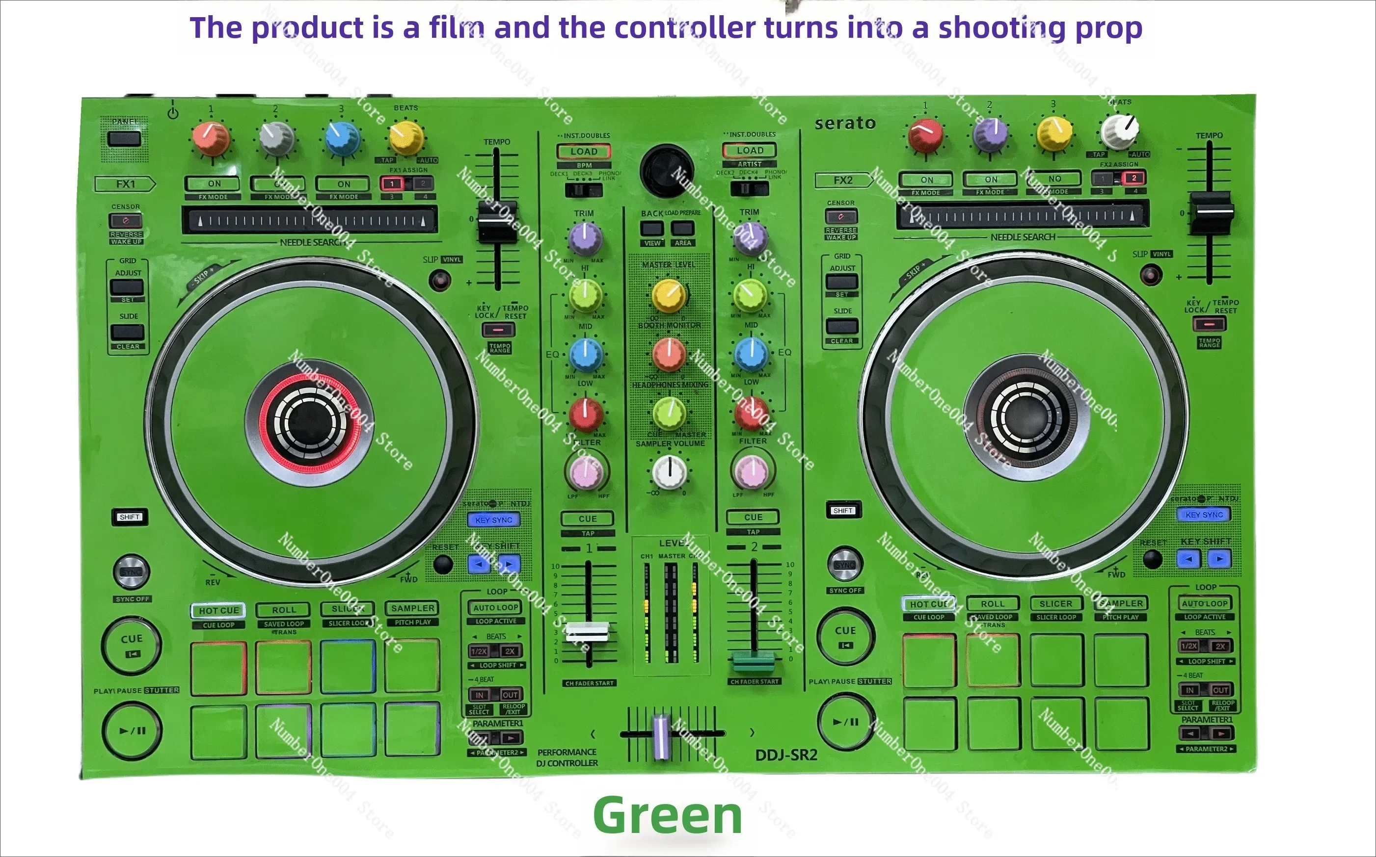 

Suitable for SR2 Digital DJ Controller Panel, Film Protective Film Sticker