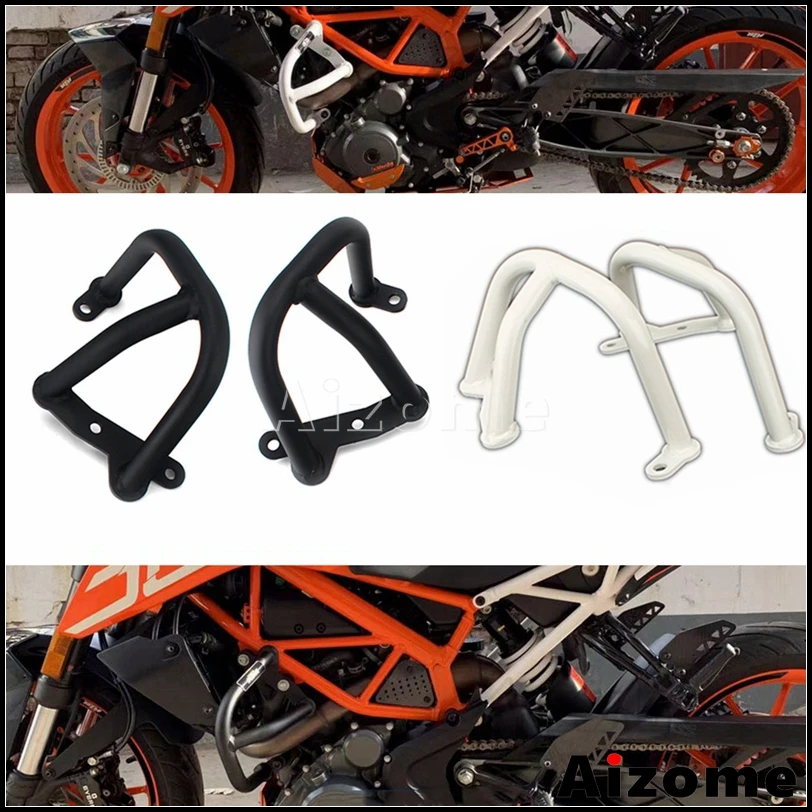 

Motorcycle Steel Engine Crash Bar Frame Protection Guard For 390 250 390 Bumper Protector 2013 2014 2015 2016 2017 2018 2019