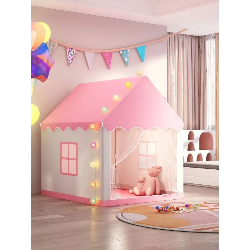 Indoor Kids Tent Castle Playhouse Girls Boys Princess Dream Secret Base Play House Toy Castle Small House Indoor Children's Tent
