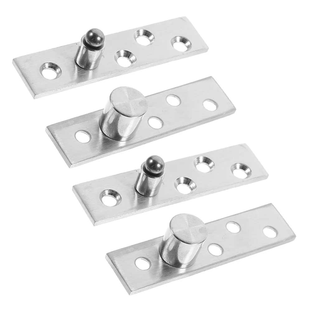 باب دوار 360 درجة مفصل محوري من الفولاذ المقاوم للصدأ لأثاث الخزانة مفصل أوفست مخفي ناعم ومتين