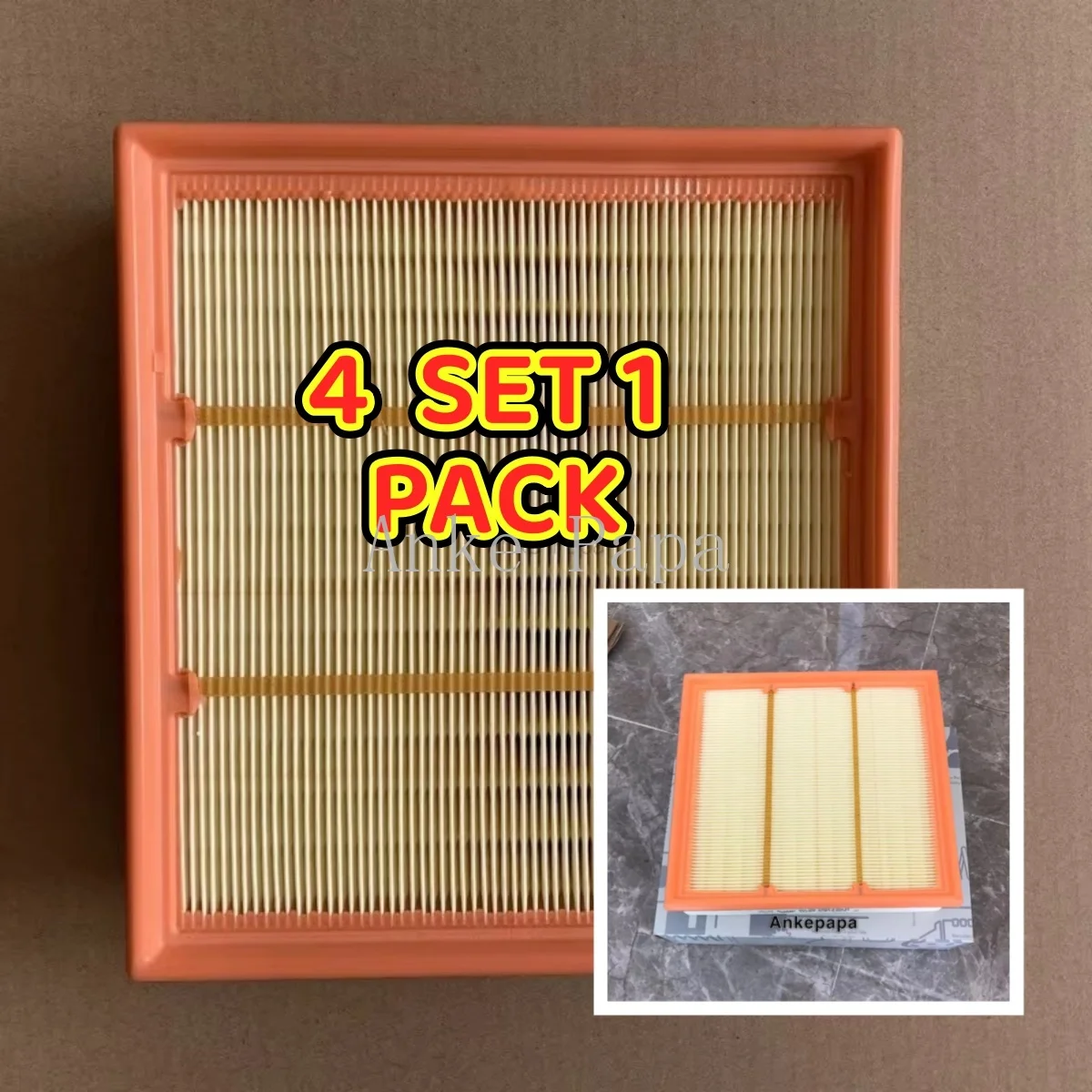 4X Air Filter Element A6510940204 Compatible with  W176 W246 C117 X156 6510940204