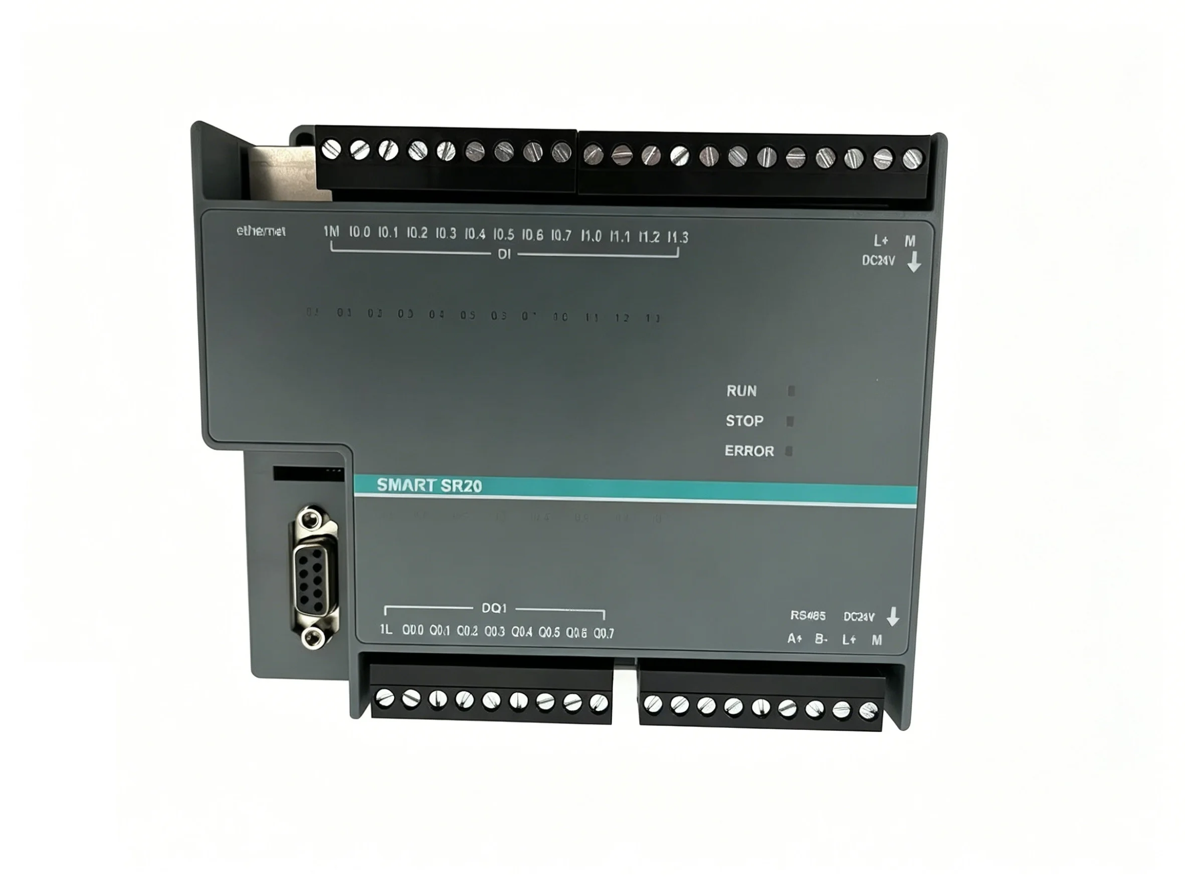 LOLLETTE S7-200 SMART CPU SR20 ST20 PLC STEP7-Micro/WIN SMART V2.8 Ethernet Port No SD Card Download