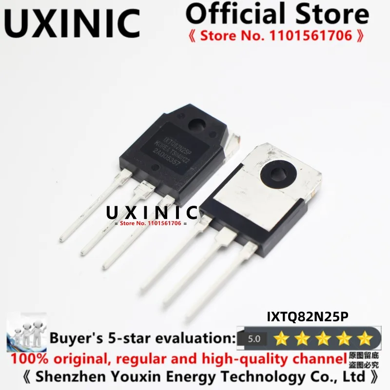 

UXINIC 100% New Imported Original IXTQ82N25P 82N25 IXTQ82N25 TO-3P N channel MOS FET 82A 250V