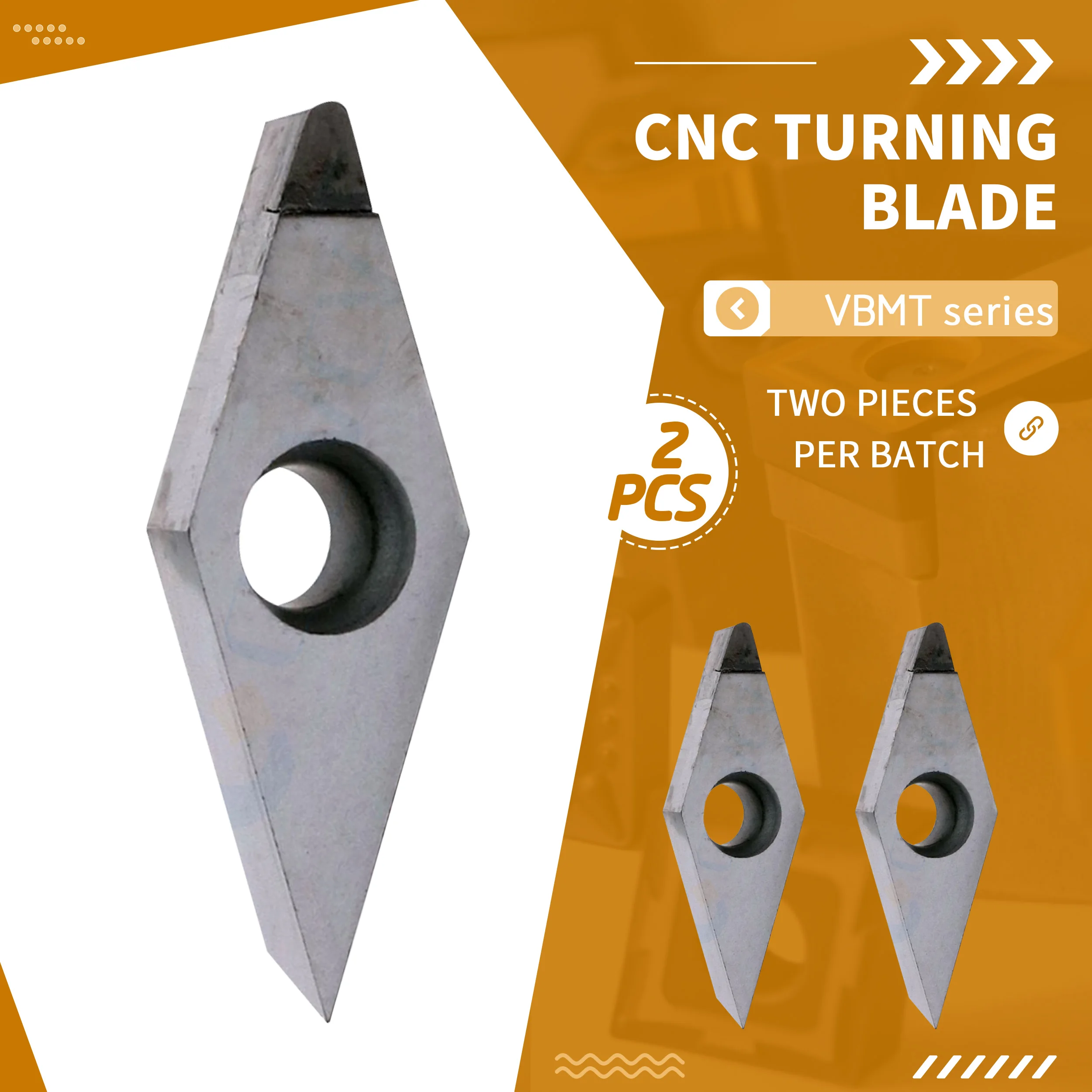 2 pcs VBMT110302 VBGT110304 PCD CBN VCMT110308 VCGT110302 PCD CBN 100% original Diamond Inserts CNC lathe tools Turning inserts