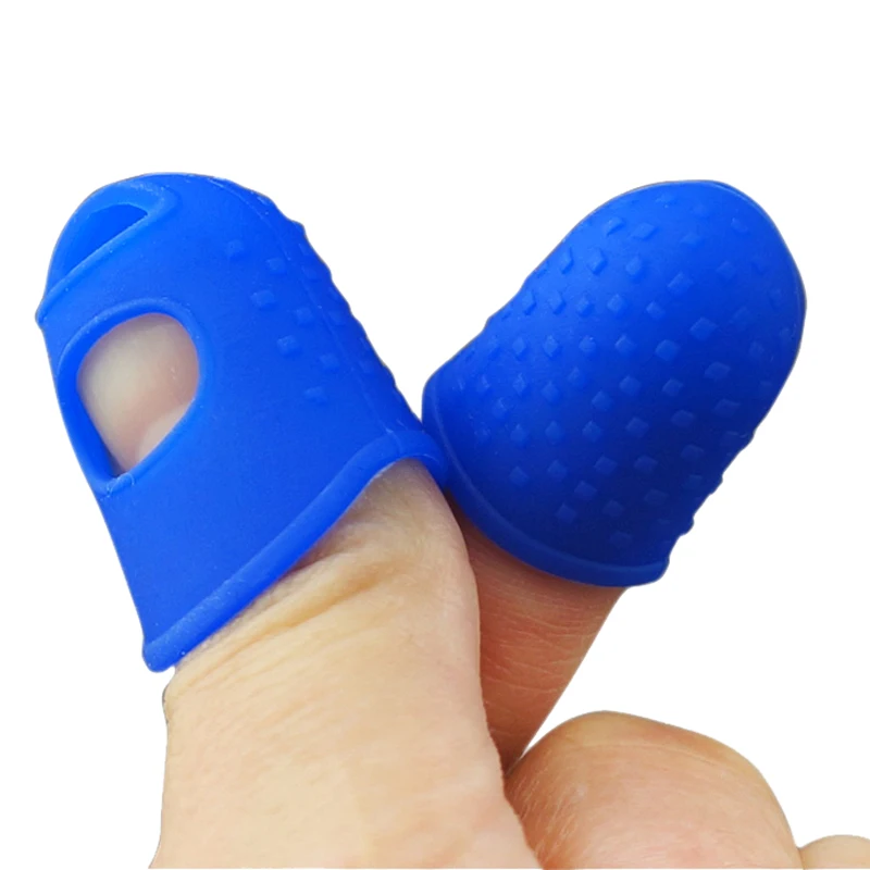 1pair 5pair Finger silicone protective cover anti scalding finger protective cover smoking tobacco  finger cover