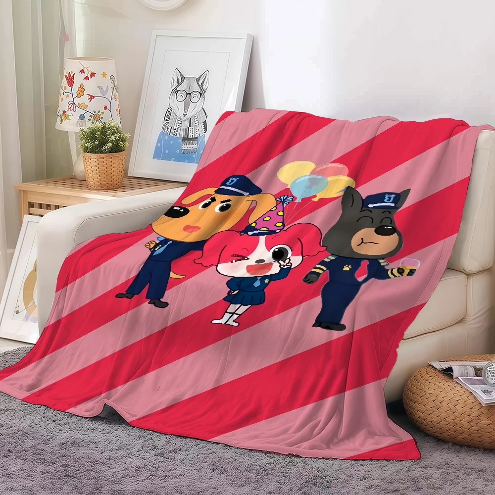 

Мультяшное одеяло S-Safety-Sheriff Labrador-S, теплое, мягкое, подходит для спальни, дивана, кровати, гостиной, офиса, путешествий, кемпинга, подарков