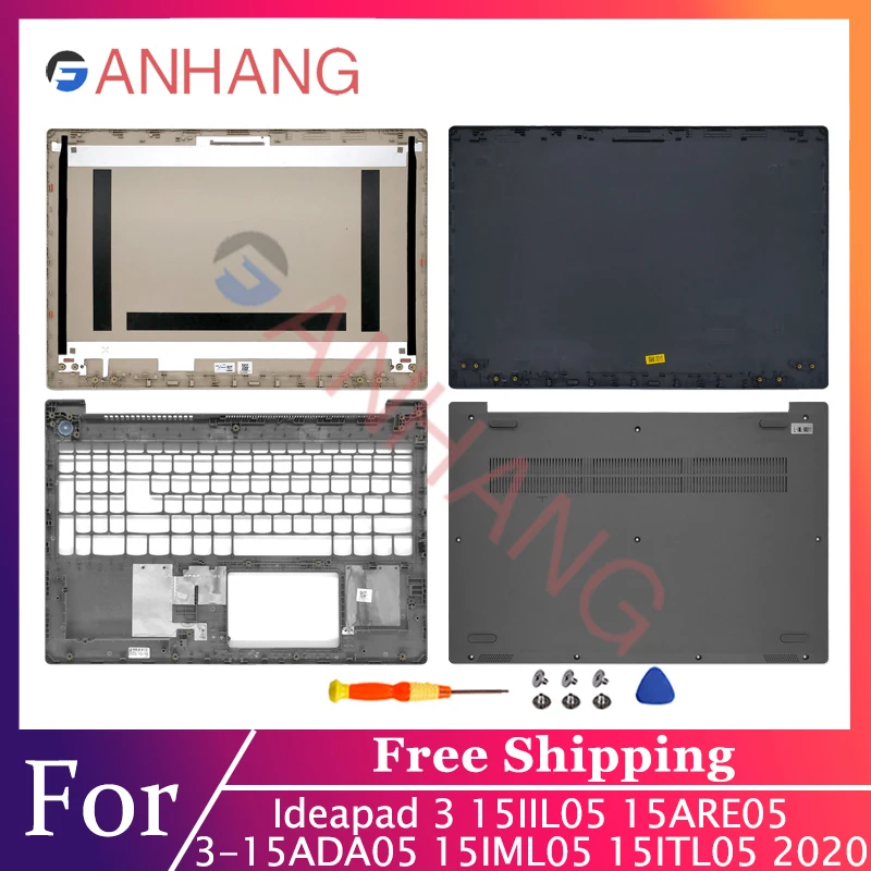 

New Laptop Case For Ideapad 3 15IIL05 15ARE05 3-15ADA05 15IML05 15ITL05 2020 LCD Back Cover/Front bezel/Palmrest/Bottom Case