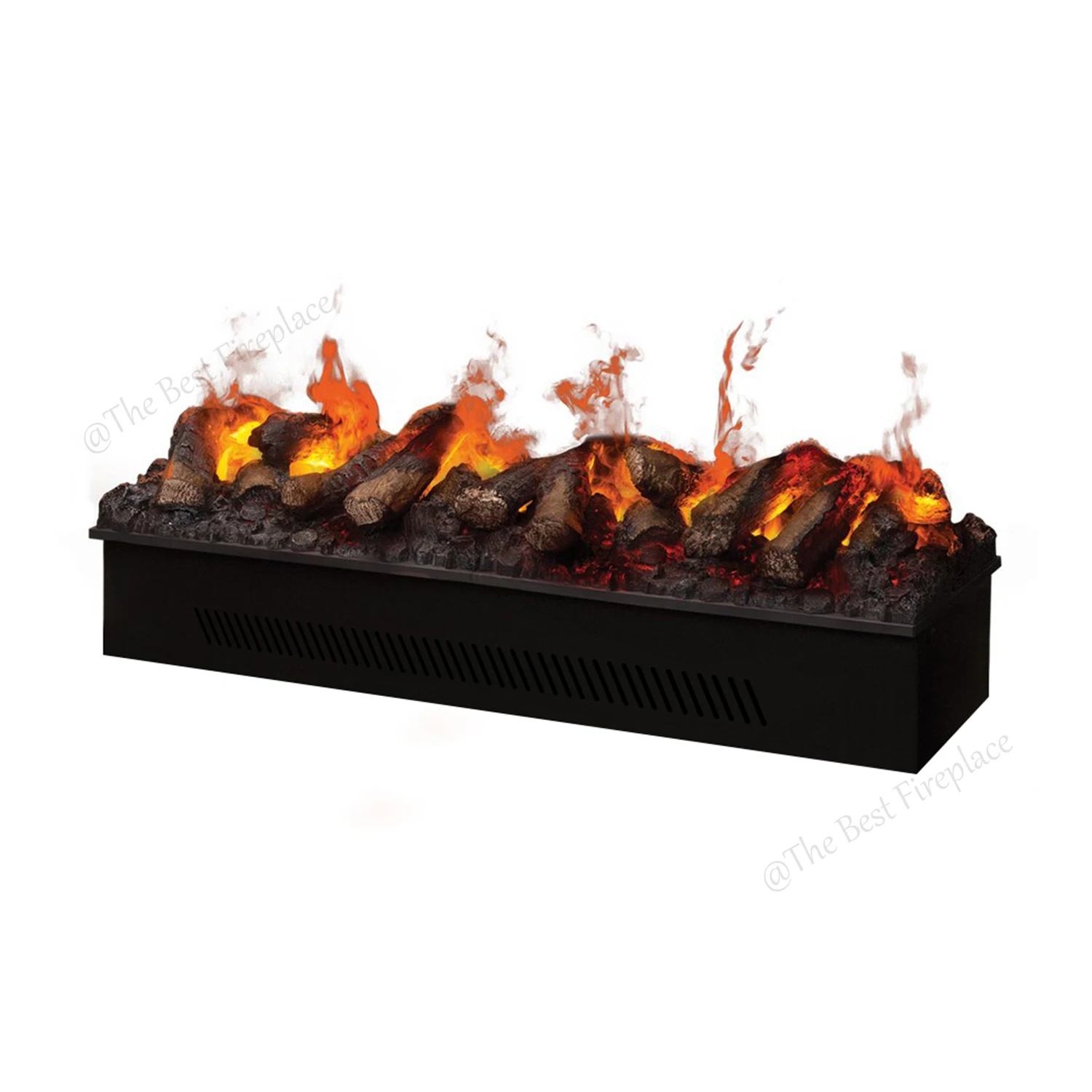 Foshan Indoor Decorative Cassette 3d Atomization Electric Fireplaces Insert Artificial Wood 3d Water Steam Vapor Fireplace