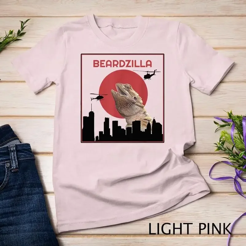 Beardzilla Bearded Dragon Funny tshirt Unisex T shirt