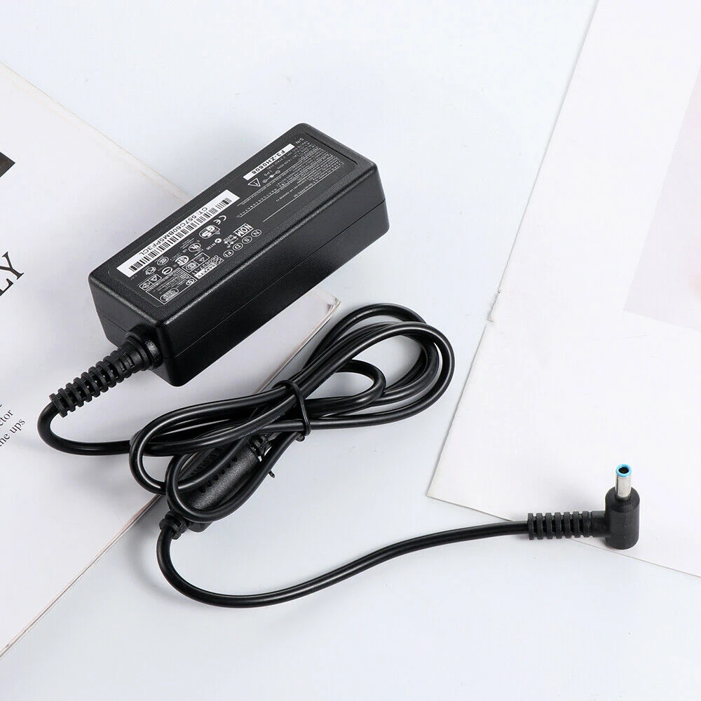

Charger Adapter For HP Laptop Power Supply Blue Tip 740015-002 2.31a-Professional
