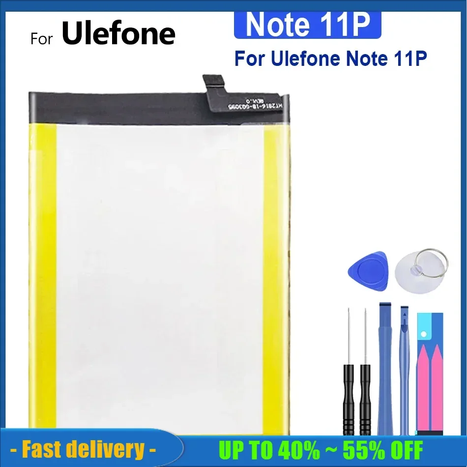 Аккумулятор 4400 мАч, перезаряжаемые высококачественные Мобильный телефон батареи для Ulefone Note 11P Note11P, портативная батарея