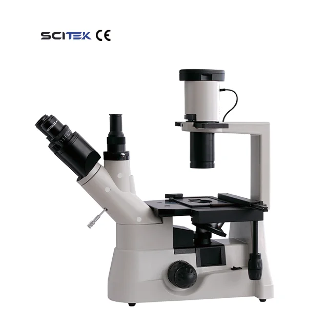 

SCITEK Inverted Microscope Blue,green, yellow and froster glass Filter microscope for laboratory