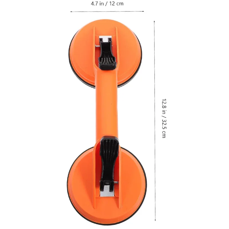 Professional Glass Suction Cups 1Pcs Orange Heavy Duty for Lift Large Glass Tiles Granite Auto Glass Windshield Installation