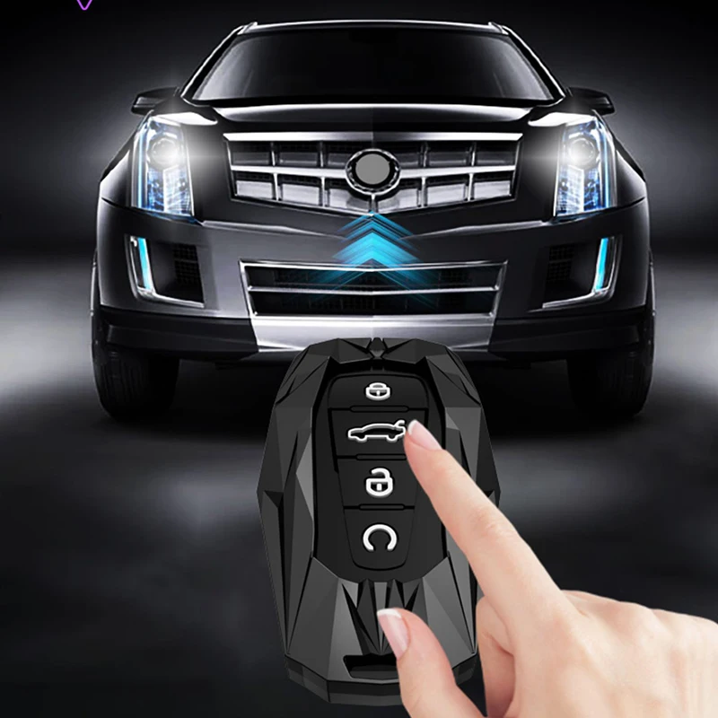 Zinc Alloy Car Key Cover Case for Geely Coolray X6 X7 EX7 Geometry C Emgrand Global Kulrey Hawk GX7 Okavango NL3 SUV GT GC9
