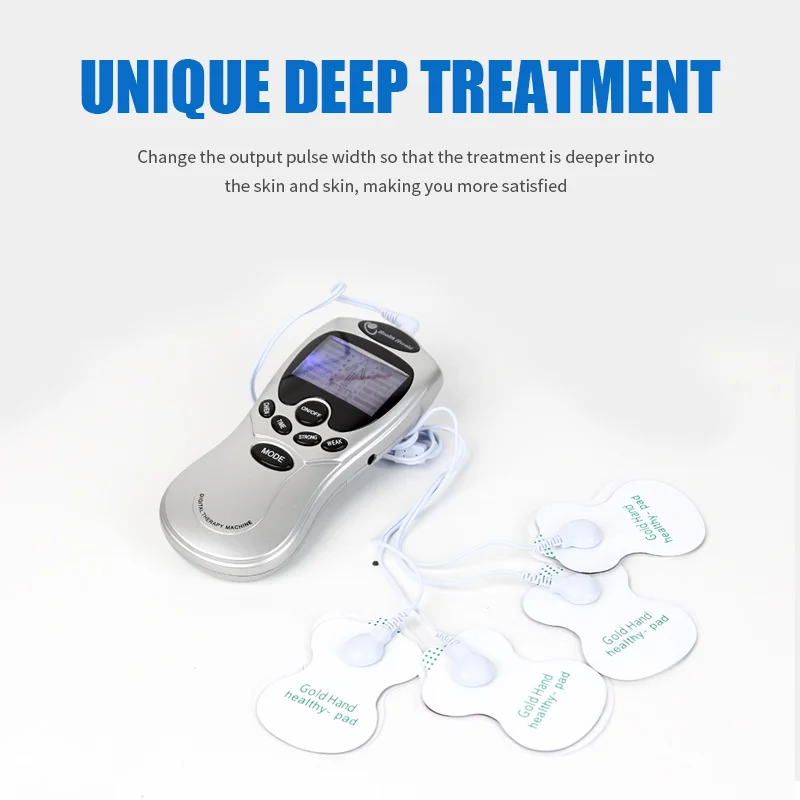 Electric Massage Instrument Body Massager Vibators Therapy Unit Muscle Stimulator Tens Machine Physiotherapy Full Body