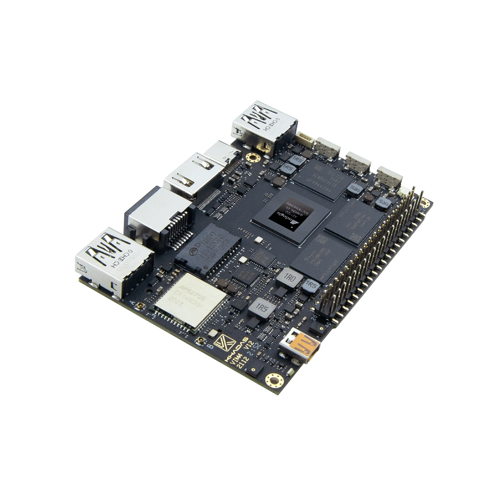 Khadas vim4 a311d2 soc Single Board Computer 8 Core 2,2 GHz mit 4k ui/wifi 6/bt5.1/3 Display/Dual Kamera/Gigabit Ethernet Multi