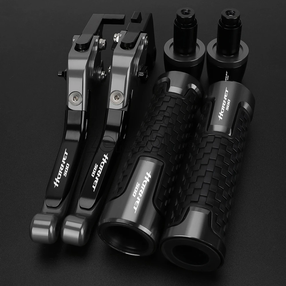 Motorcycle CNC FOR HONDA CB500 HORNET CB500HORNET 2024 2025 Accessories Adjustable Brake Clutch Levers Handlebar Grips HORNET500