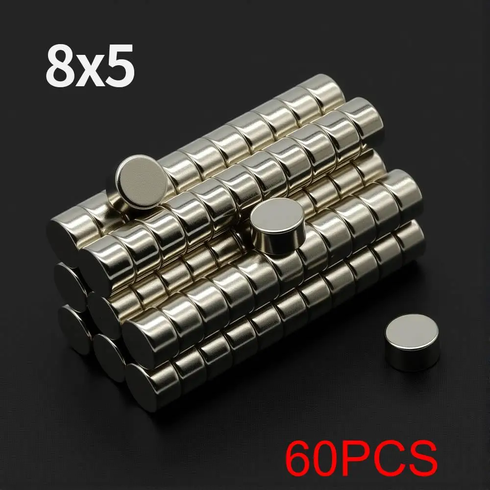 Leistungsstarker Neodym-Magnet N35 NdfeB Permanentmagnet imanes Runde superstarke Kühlschrankmagnete DIY 8x2 8x3 10x3 10x5 12x3mm