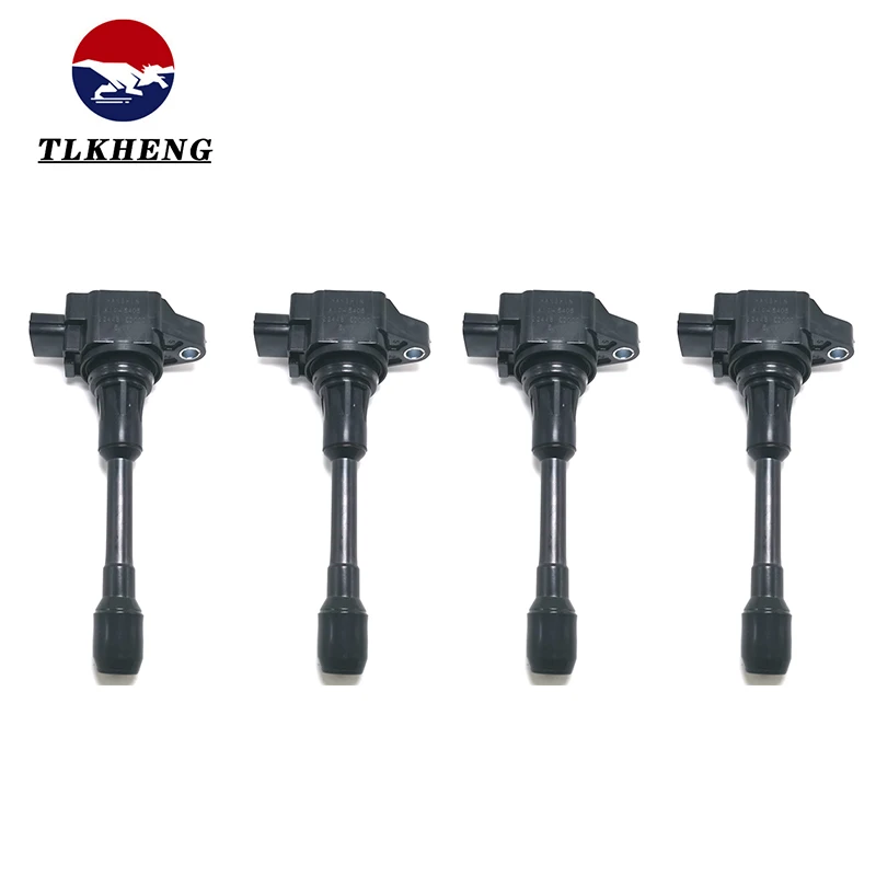 

Car Ignition Coil 4 PCS For 2012-2017 Nissan Altima Sentra Tiida Infiniti FX50 22448-ED000 22448ED000 Accessories New Black