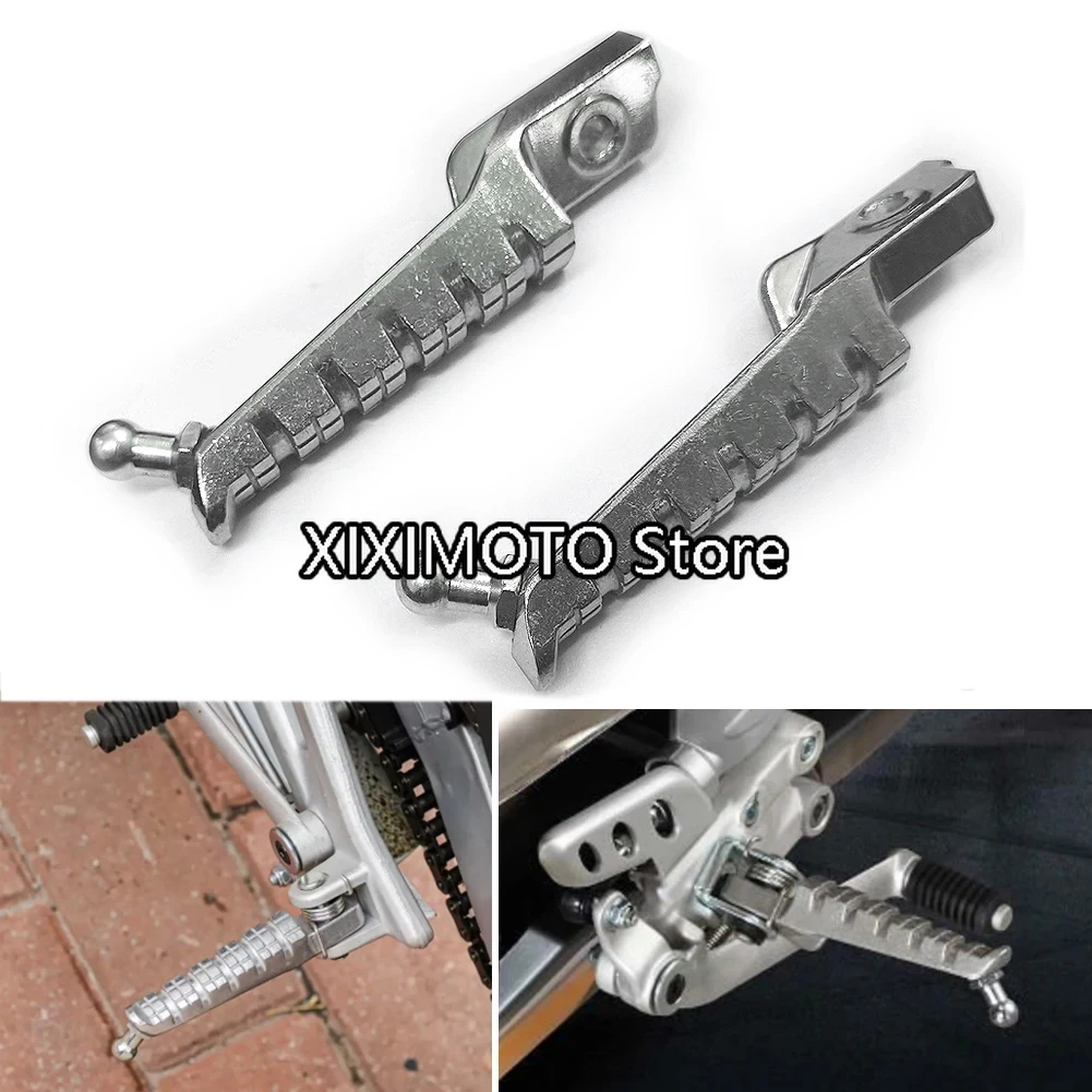 Estriberas delanteras para motocicleta, pedales de pie izquierdo y derecho, para FB Mondial HPS 125 300