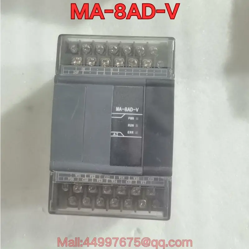

Second-hand MA-8AD-V PLC controller functional test is normal