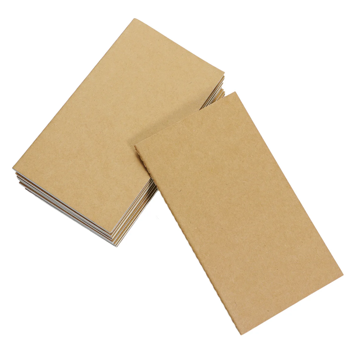

10 PCS Retro Book Notepad Dairy Notebook for Work Periodicals Blank Office Memo