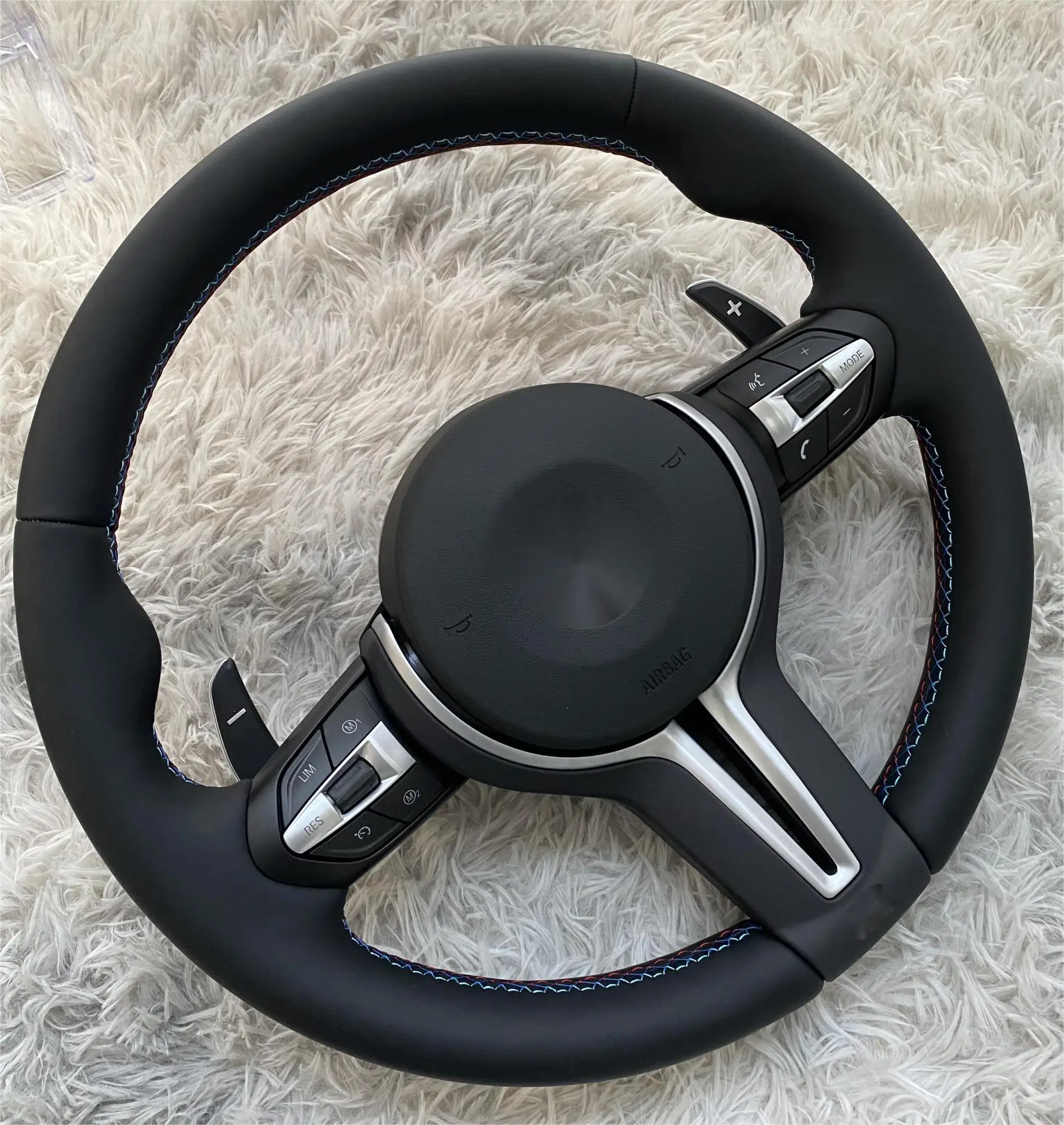 For BMW M2 M3 M4 M5 F18 F10 F15 F16 F20 F22 F30 F32 F36 F40 F80 F90 M Vibration Heating Car Steering Wheel