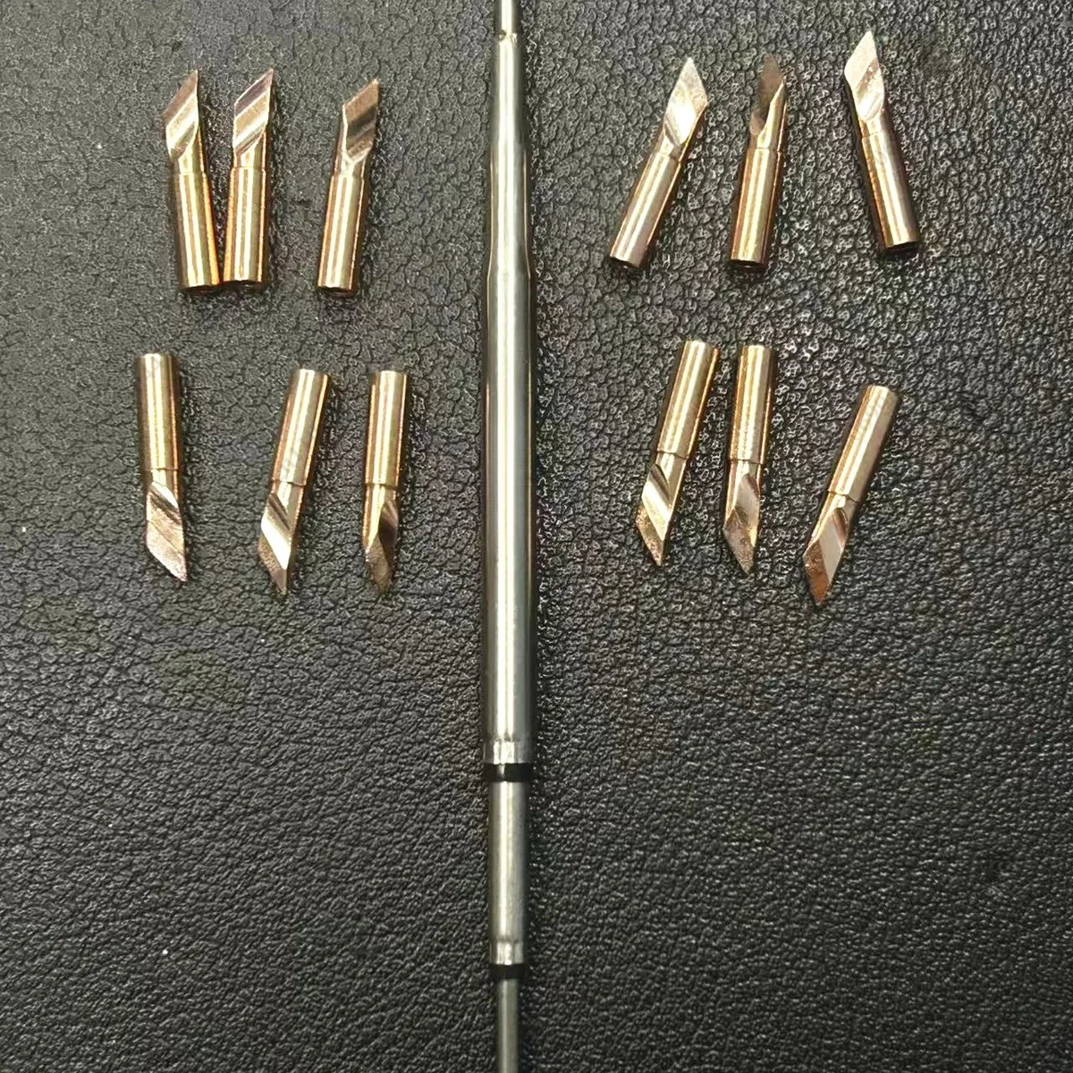 HLH For KEVKE C210 Fine Point Soldering Iron Tips, Precision Flying Wire Welding Nozzles with 12 Replacement Spare Tips