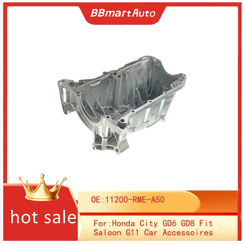 

11200-RME-A50 BBmart автомобильные аксессуары для авто Масляный поддон двигателя Масляный поддон для Honda City GD6 GD8 Подходит для седана G11 Автомобильные аксессуары