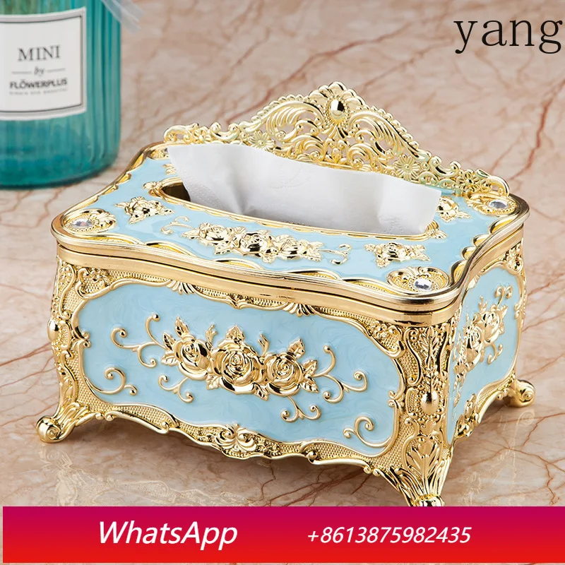 CX Tissue Box Vertical Napkin Hotel Hotel Fashion European Creative Tissue Box