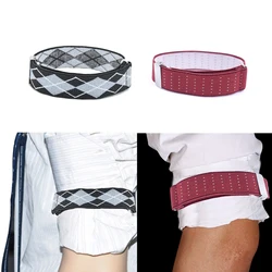 1Pair Elastic Armband Shirt Sleeve Holder Women Men Fashion Adjustable Arm Cuffs Bands for Party Wedding Clothing Accessories