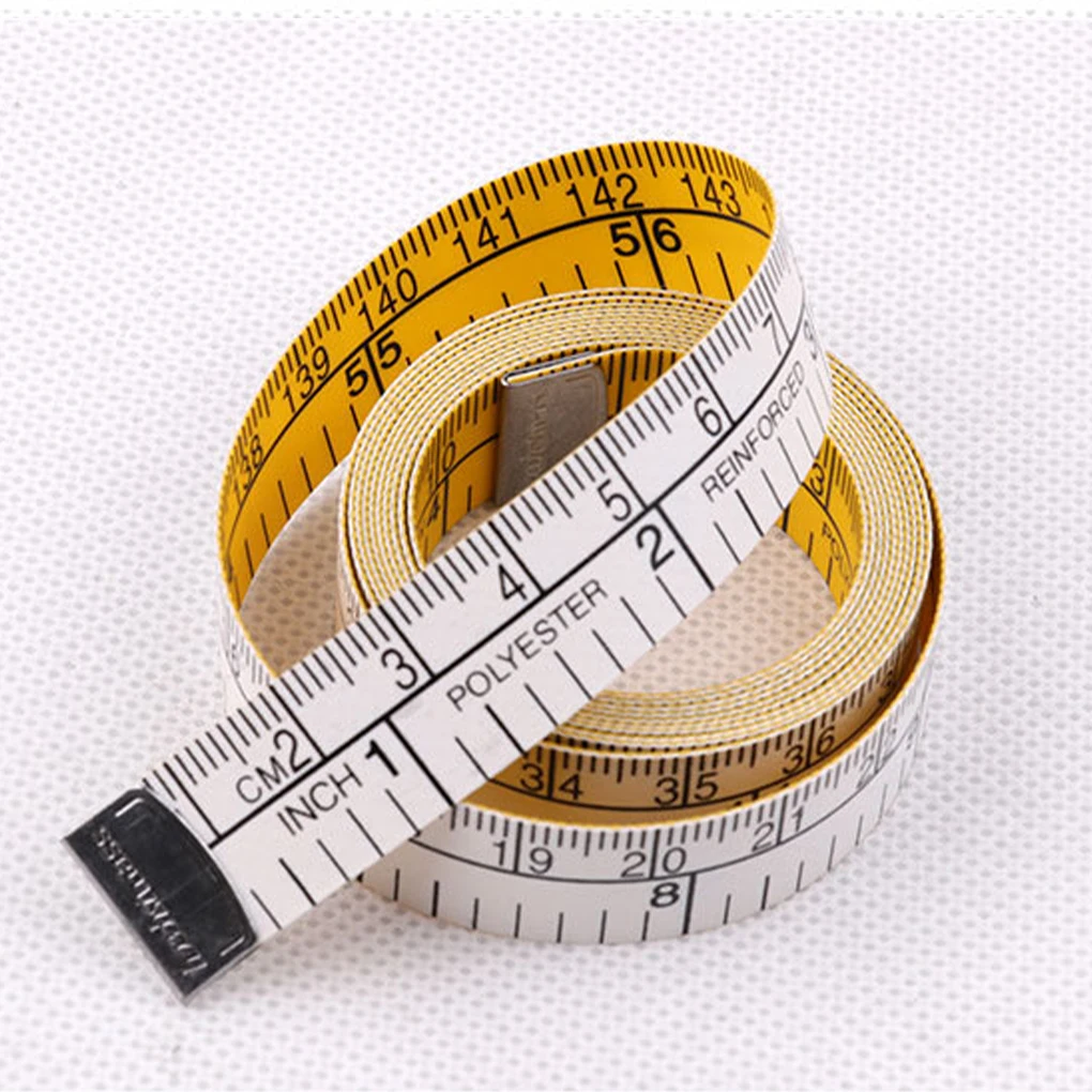 150cm Tape Measurer Inch/Centimeter Body Tapes Measuring Sewing Ruler Seamstress Rulers Measurement Tools