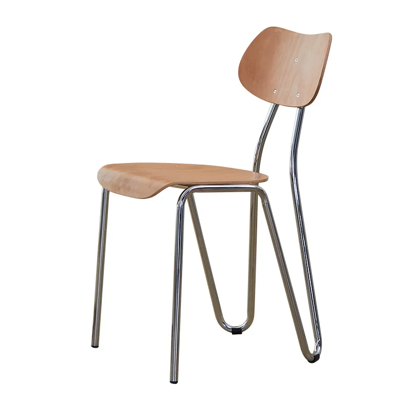 

Designer Internet celebrity medieval dining Nordic simple back coffee shop restaurant table dining table chair