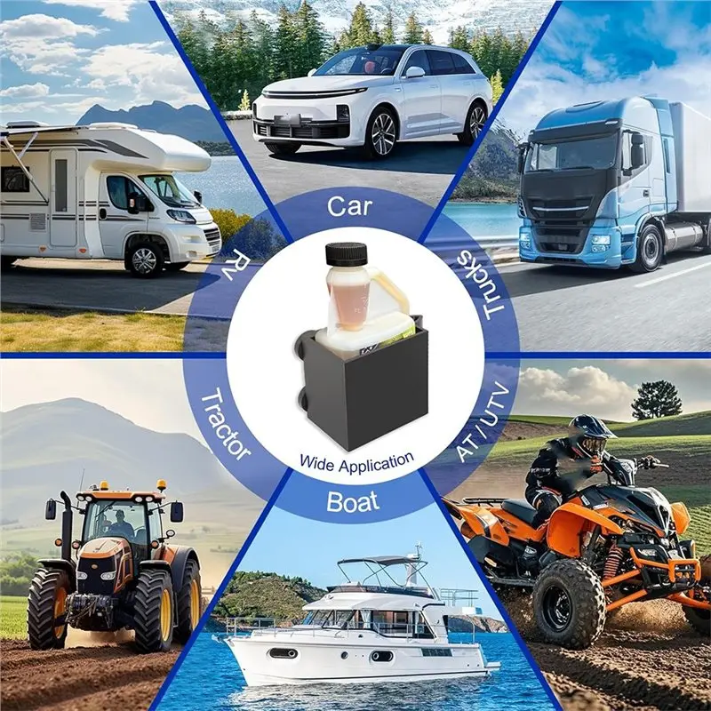 YANA50I للقطات الساخنة مضافة وقود الديزل 16 أوقية زجاحة ضغط المغناطيسي شاحنة السرير زجاجة حامل لقطات ساخنة علاج الديزل