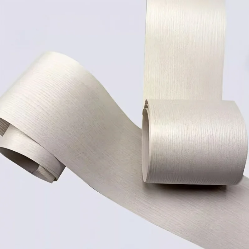 

16*250cm T:0.2mm Natural dyed Silver-gray white Oak Wood Veneer sheets Cabinet Door Panels Furniture Background wall decoration