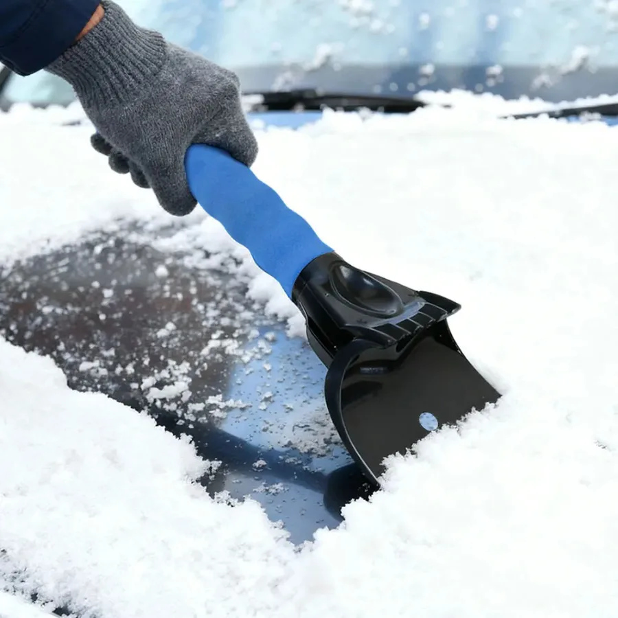

1x Ice Scraper for Car Windshield Snow Shovel Winter Cars SUV Truck Window Door Removes Snow Frost Cleaning Scraper Tool