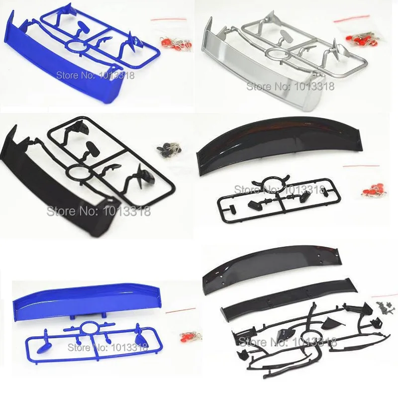 1/10 RC car accessories/parts 1/10 RC drift car wing series /Spoiler plastic/mirror light