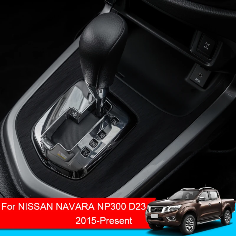 Car Interior Sticker For Nissan Navara NP300 D23 2015-2025 Lifting Window Panel Decal Door Gear Box Dashboard Film Accessory