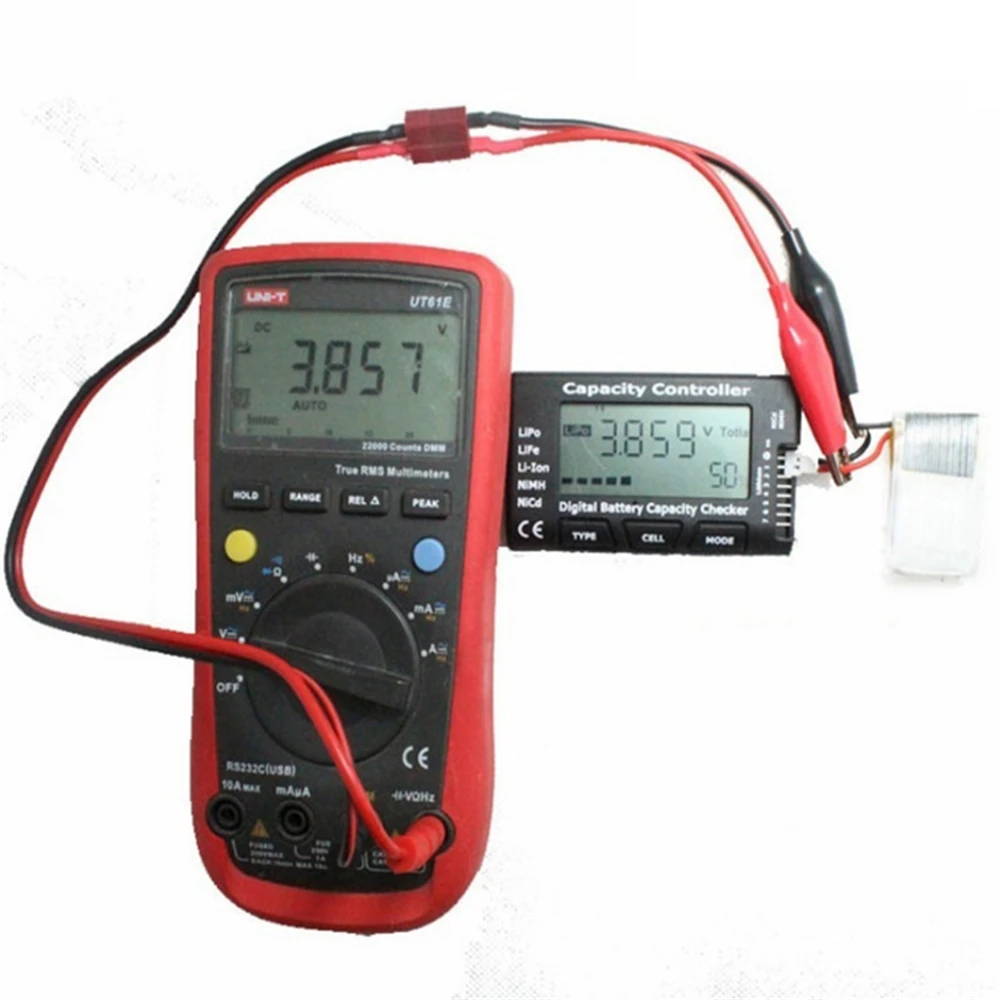 Digital Battery Capacity Checker RC Cell Meter 7 for LiPo LiFe Li-ion NiMH Nicd Wholesale