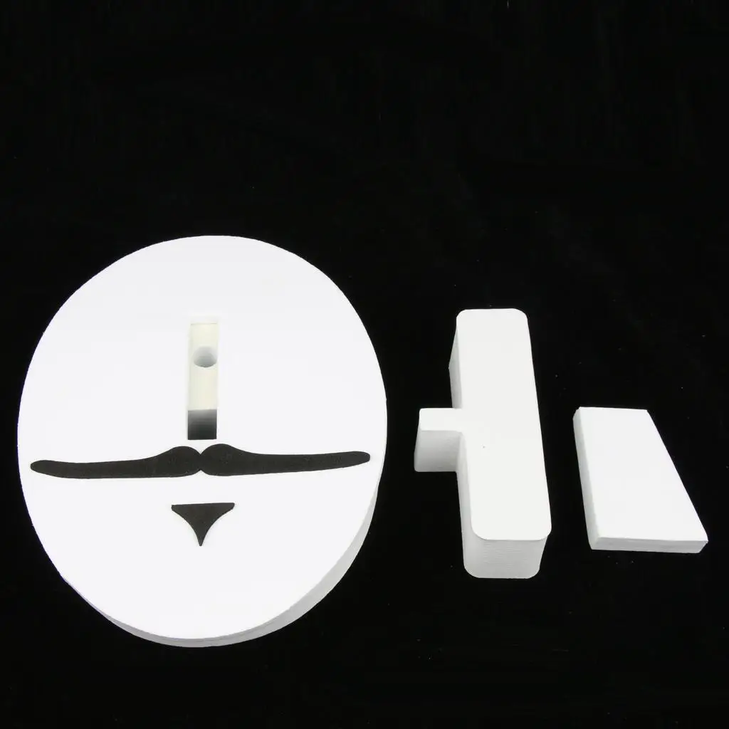 Stand for Glasses Display Mustache Face Sunglasses Holder Creative Shelf for Smooth Walls Jewelry Stand