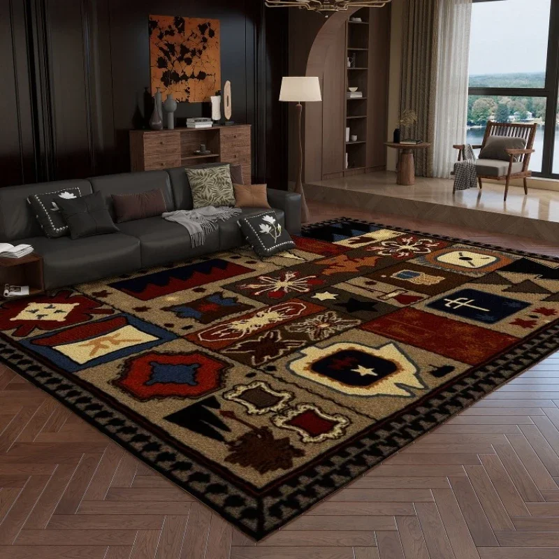 Carpet light luxury high-end sofa coffee table blanket bedroom floor mat bedside blanket large area full