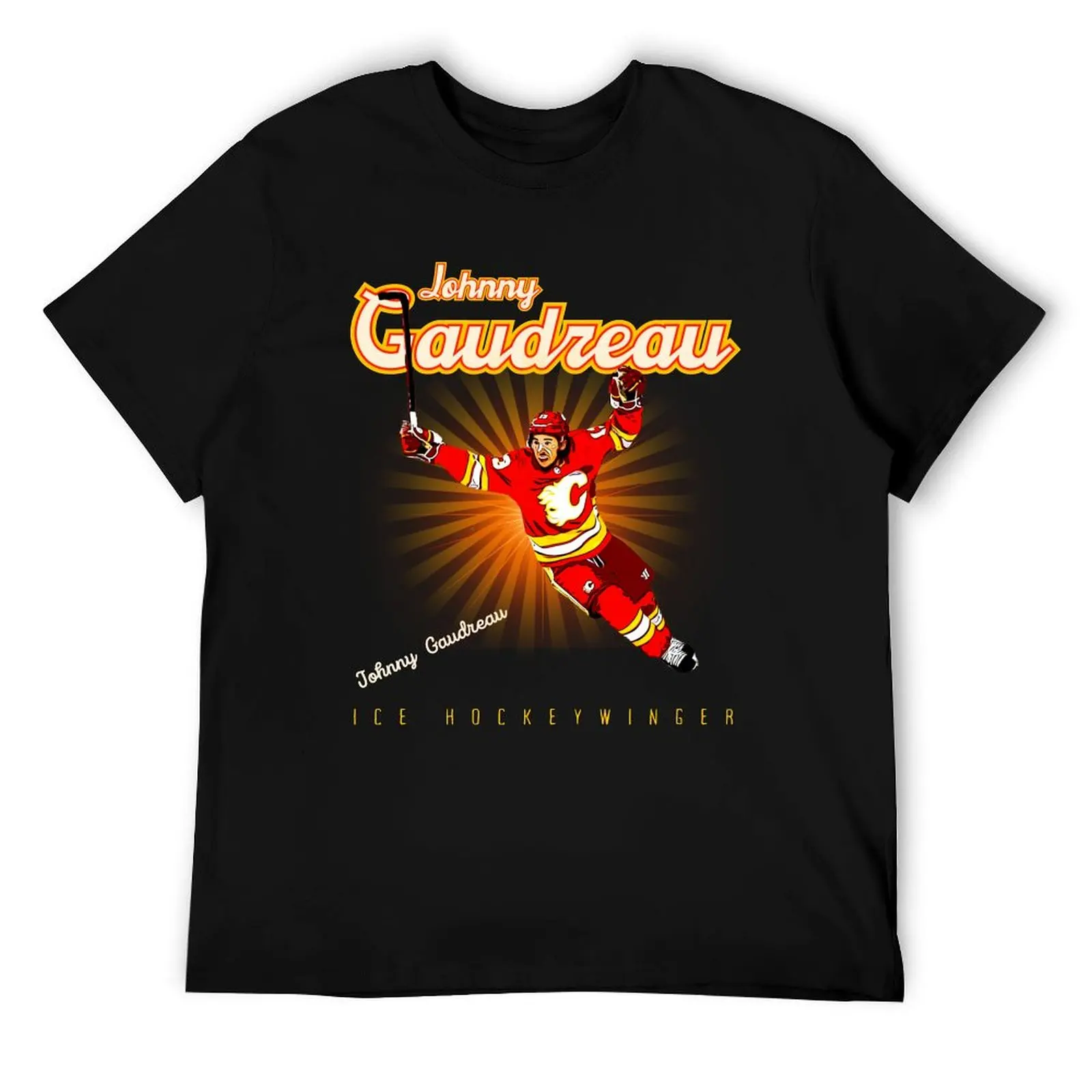 

Johnny Gaudreau ice hockey winger T-Shirt t shirts for man cotton funny t shirts designer g man t shirts for men T-Shirt