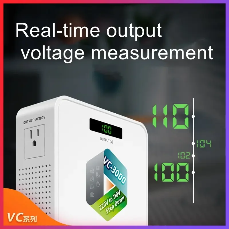 1000w Travel 220v To 110V/100V Step Down High Voltage Electrical Power Transformer Converter 110V/100V To 220V Pure Copper Wire