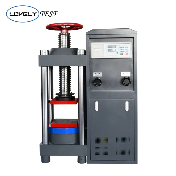 Concrete cube Compression testing machine Compression force test machine