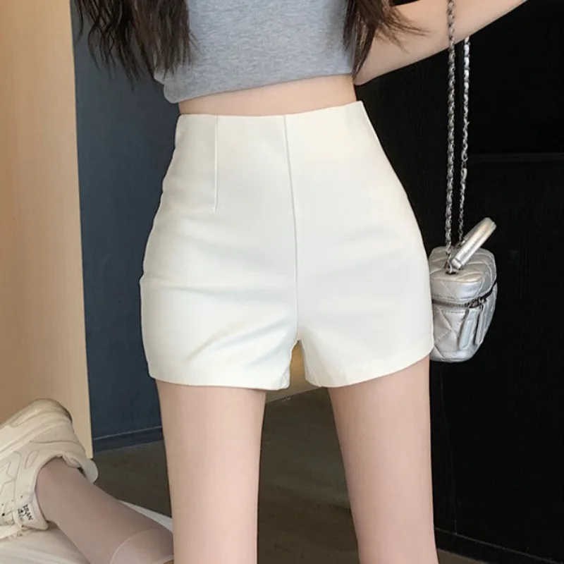 Shorts Women Hotsweet Club Girl Bodycon Sexy Korean Style Streetwear Solid Ins Causal Fashion Harajuku High Waist Soft Summer
