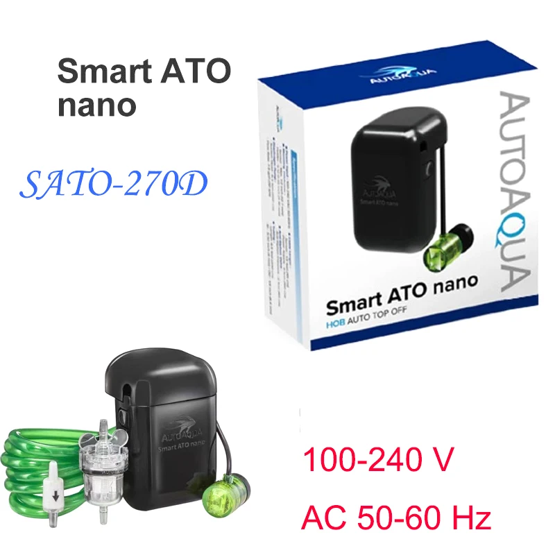 

AUTOAQUA Smart ATO Nano SATO-270D TOAQ Маленькие аквариумы для аквариумного стекла толщиной 3-10 мм Автоматическое пополнение 100-240 В